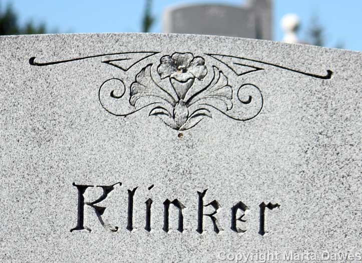 Klinker Carving Closeup