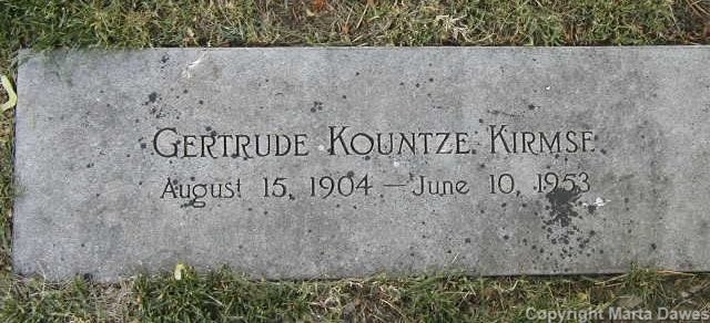 Gertrude Kountze Kirmse