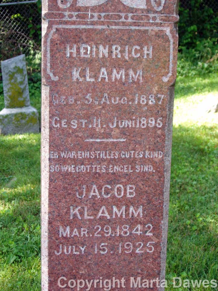 Heinrich and Jacob Klamm