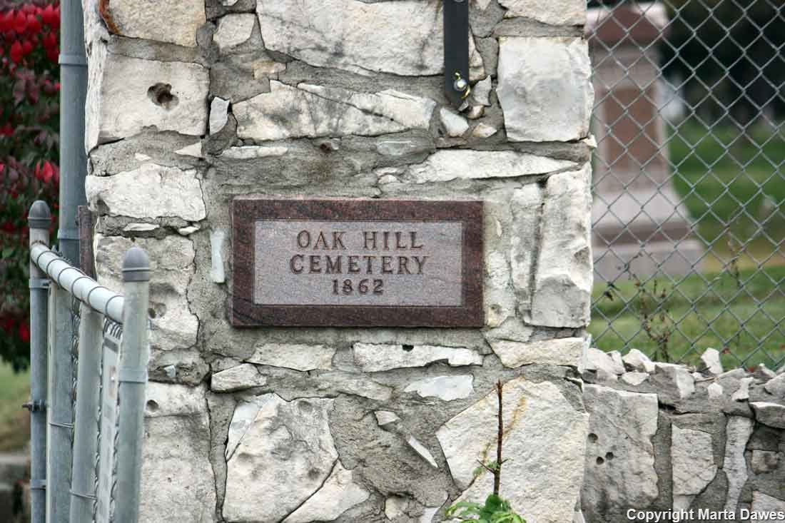 Oak HIll Sign