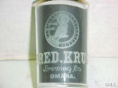 Fred Krug Beer Glass
