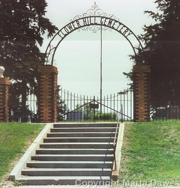 Flower Hill Original Front Gate