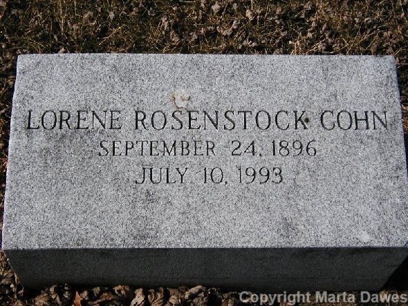 Lorene Rosenstock Cohn