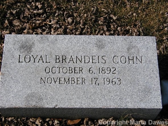 Loyal Brandeis Cohn